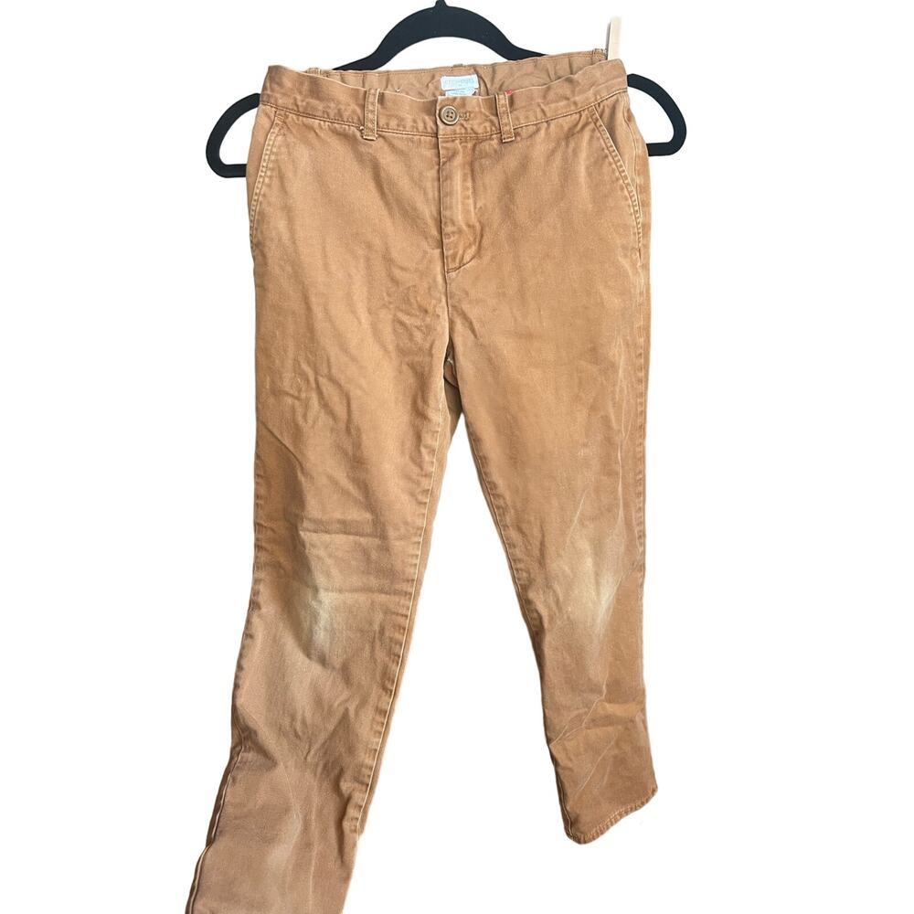 Kids J Crew‎ Straight-fit flannel-lined cabin pant, adjustable waist.